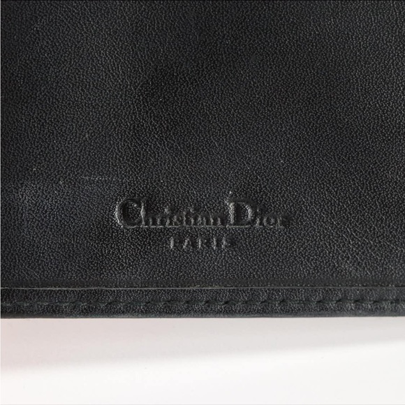 Christian Dior Compact Kisslock Wallet in Oblique Monogram Canvas and Leather - Picture 6 of 8